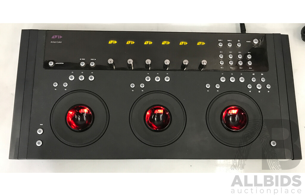 Avid Artist Colour Control Panel
