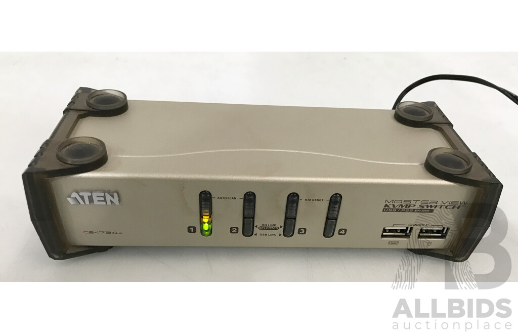 ATEN (CS1734A) 4-Port USB KVMP Switch