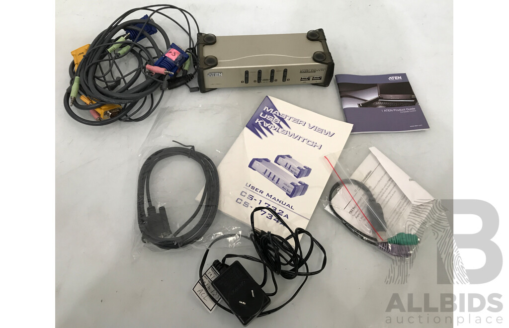 ATEN (CS1734A) 4-Port USB KVMP Switch