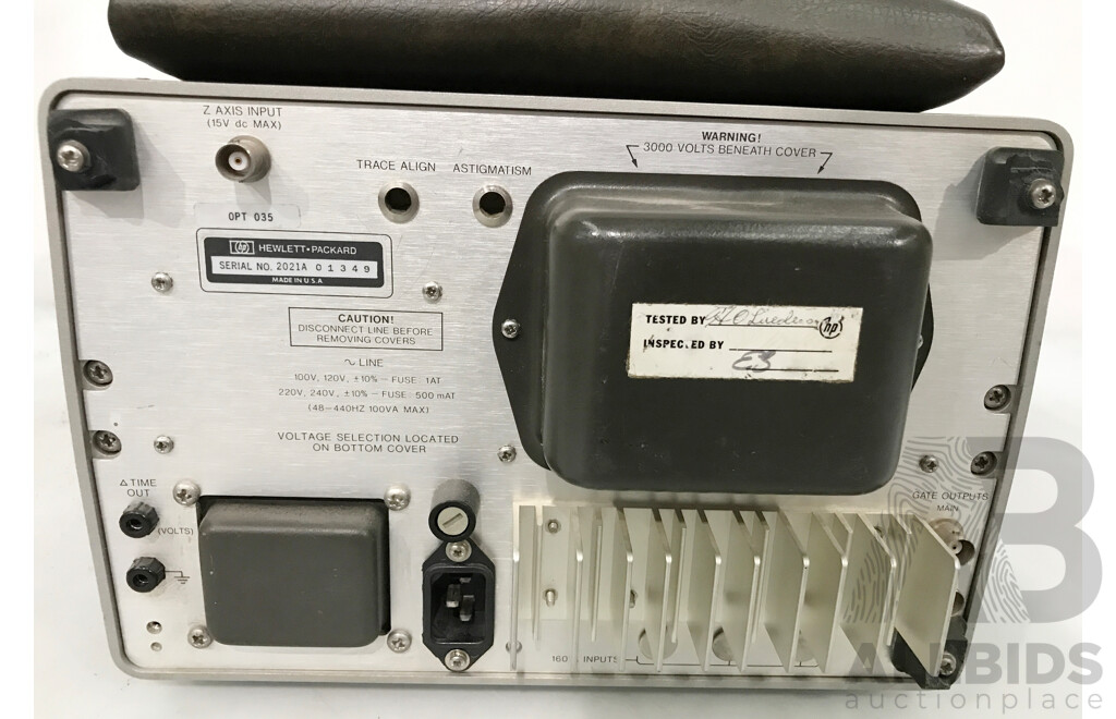 HP 1742A Oscilloscope with Integrated Multimeter