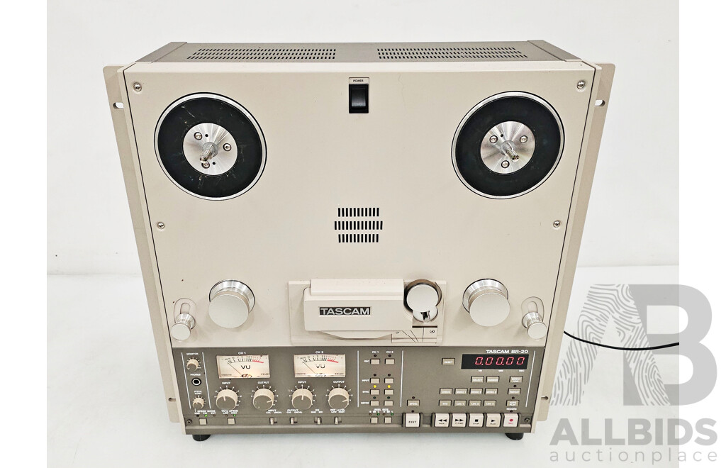 Vintage Tascam (BR-20D) Reel to Reel Recorder