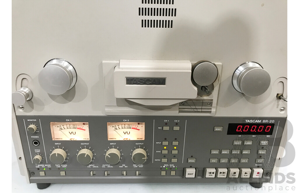 Vintage Tascam (BR-20D) Reel to Reel Recorder