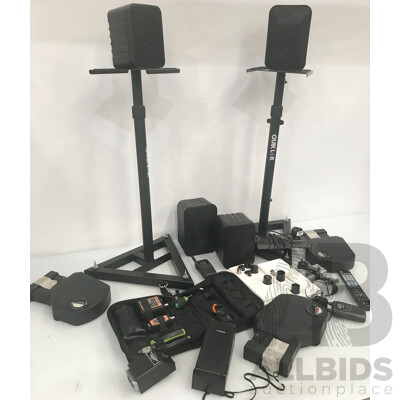 Bulk Lot of Assorted Audio & Video Equipment