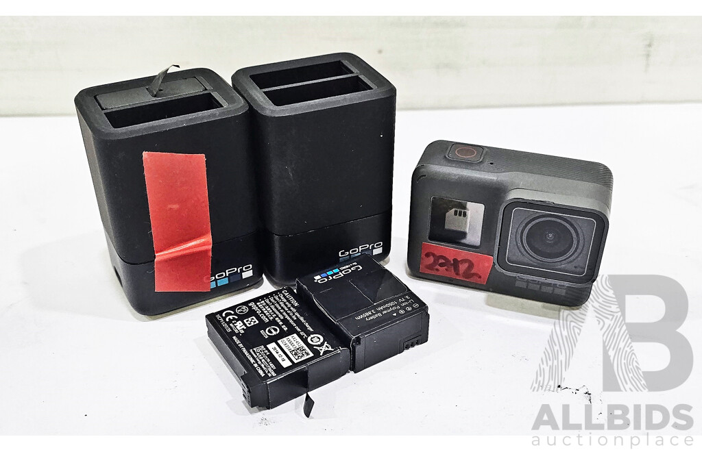 GoPro (CHDHX-601) HERO 6 Black Action Camera