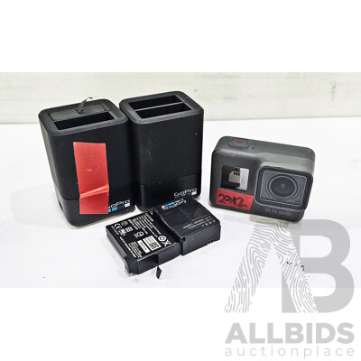 GoPro (CHDHX-601) HERO 6 Black Action Camera