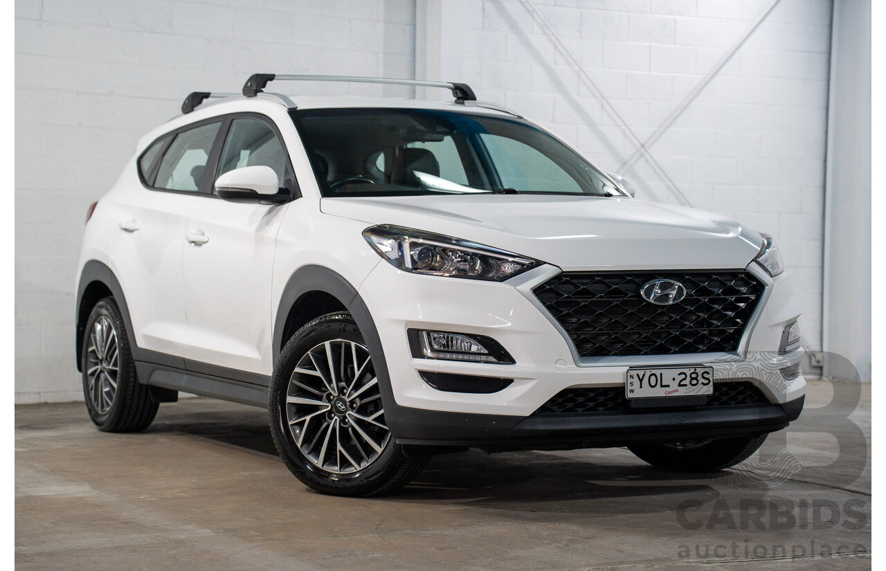 12/2020 Hyundai Tucson Active X (FWD) TL4 MY21 4d Wagon Pure White 2.0L