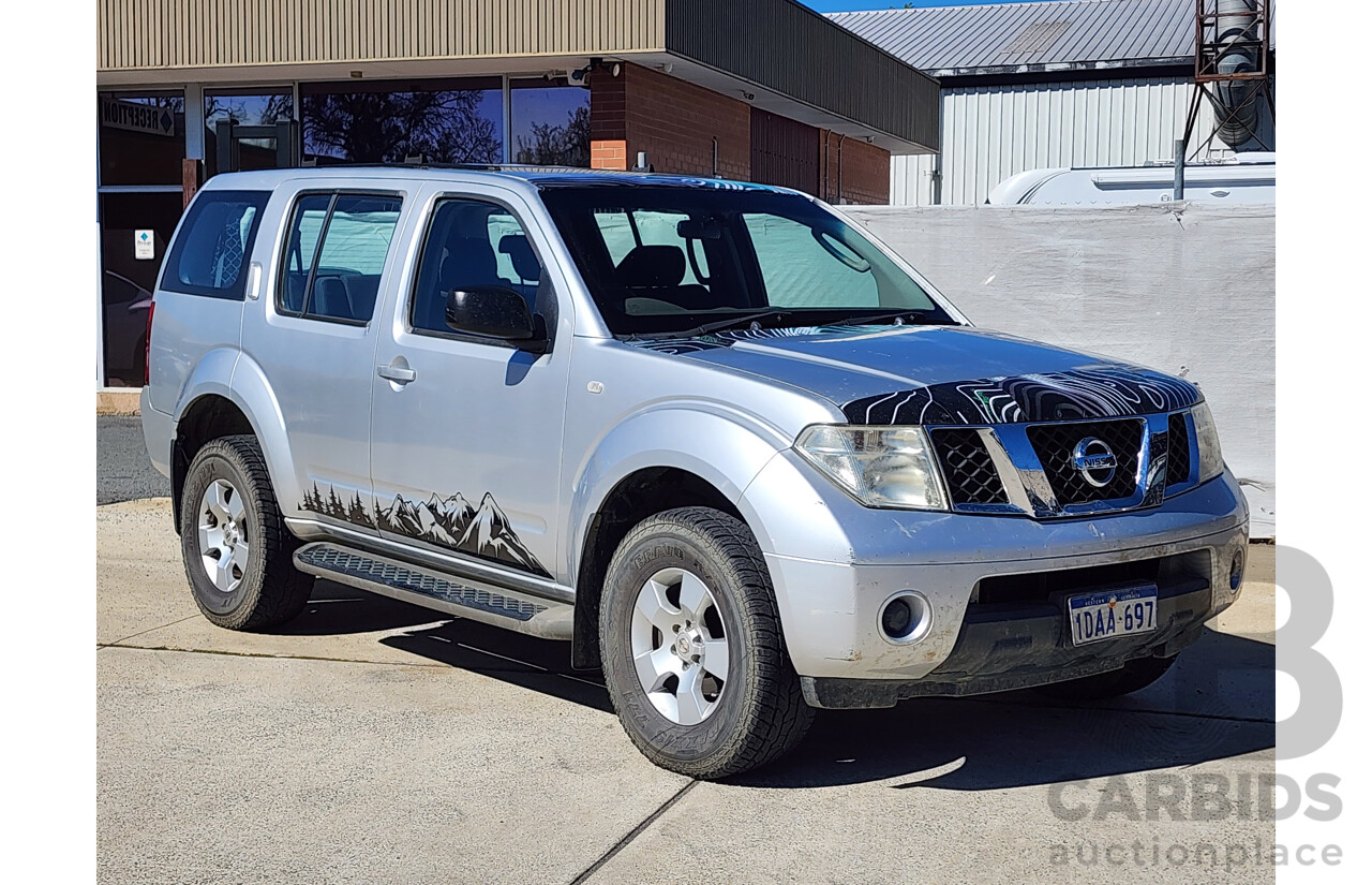 2/2009 Nissan Pathfinder ST (4x4) R51 08 UPGRADE 4d Wagon Silver 2.5L