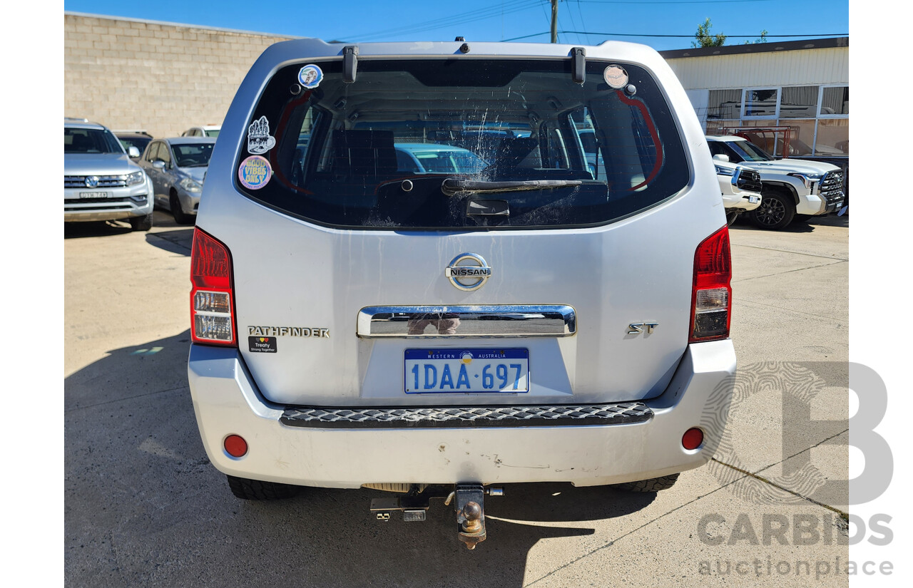 2/2009 Nissan Pathfinder ST (4x4) R51 08 UPGRADE 4d Wagon Silver 2.5L