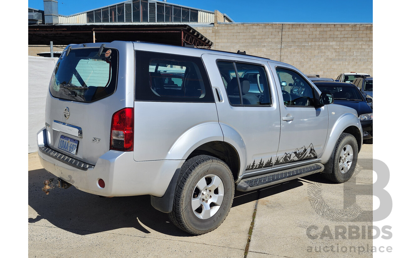 2/2009 Nissan Pathfinder ST (4x4) R51 08 UPGRADE 4d Wagon Silver 2.5L