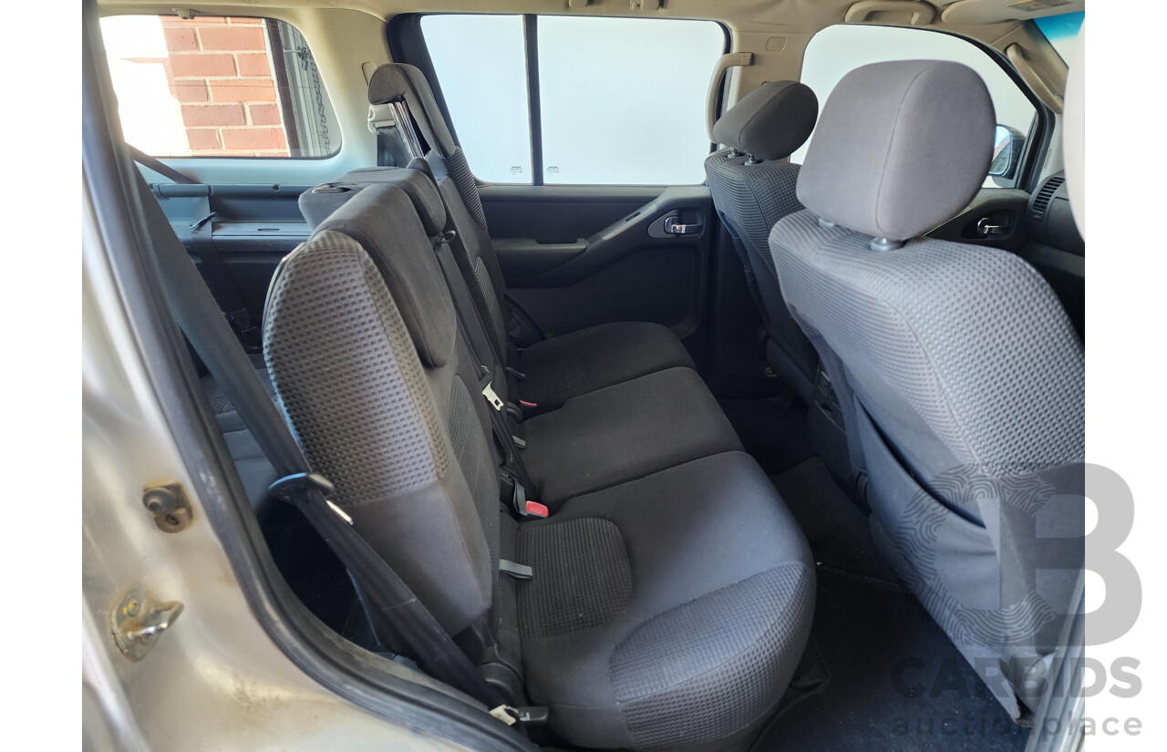 2/2009 Nissan Pathfinder ST (4x4) R51 08 UPGRADE 4d Wagon Silver 2.5L