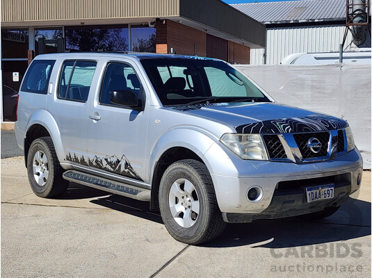 2/2009 Nissan Pathfinder ST (4x4) R51 08 UPGRADE 4d Wagon Silver 2.5L