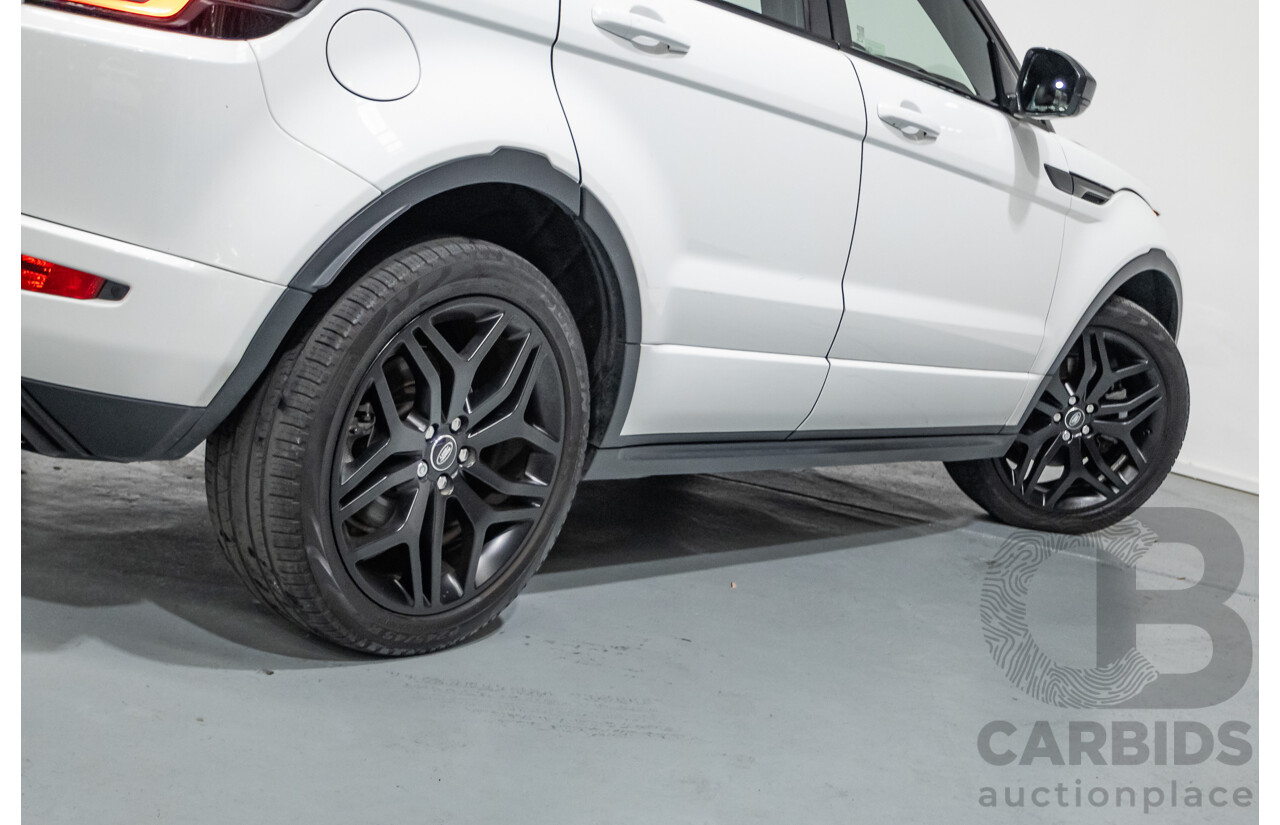 9/2018 Range Rover Evoque TD4 180 HSE Dynamic (AWD) LV MY17 5D Wagon Fuji White Turbo Diesel 2.0L