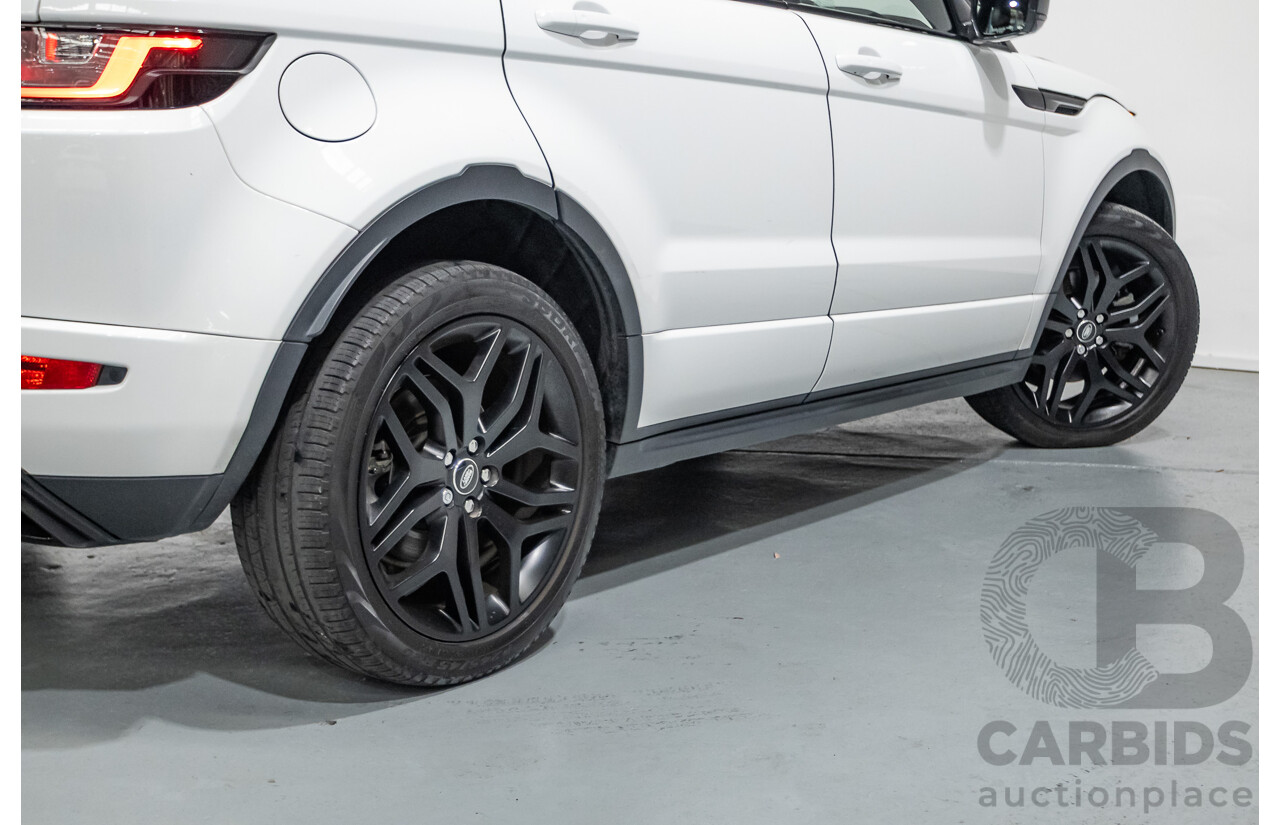 9/2018 Range Rover Evoque TD4 180 HSE Dynamic (AWD) LV MY17 5D Wagon Fuji White Turbo Diesel 2.0L