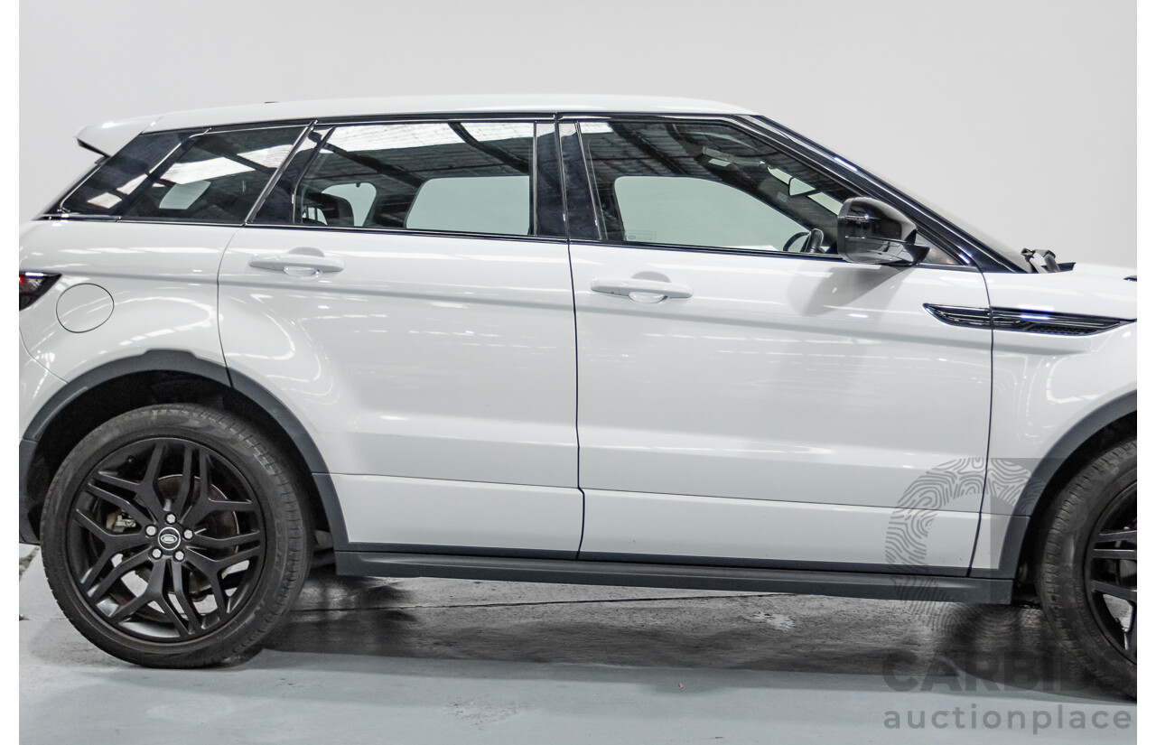9/2018 Range Rover Evoque TD4 180 HSE Dynamic (AWD) LV MY17 5D Wagon Fuji White Turbo Diesel 2.0L