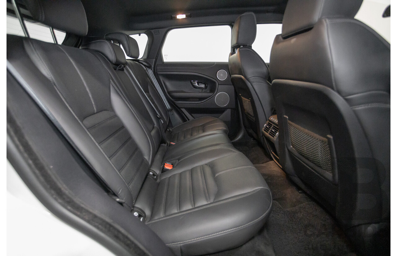 9/2018 Range Rover Evoque TD4 180 HSE Dynamic (AWD) LV MY17 5D Wagon Fuji White Turbo Diesel 2.0L