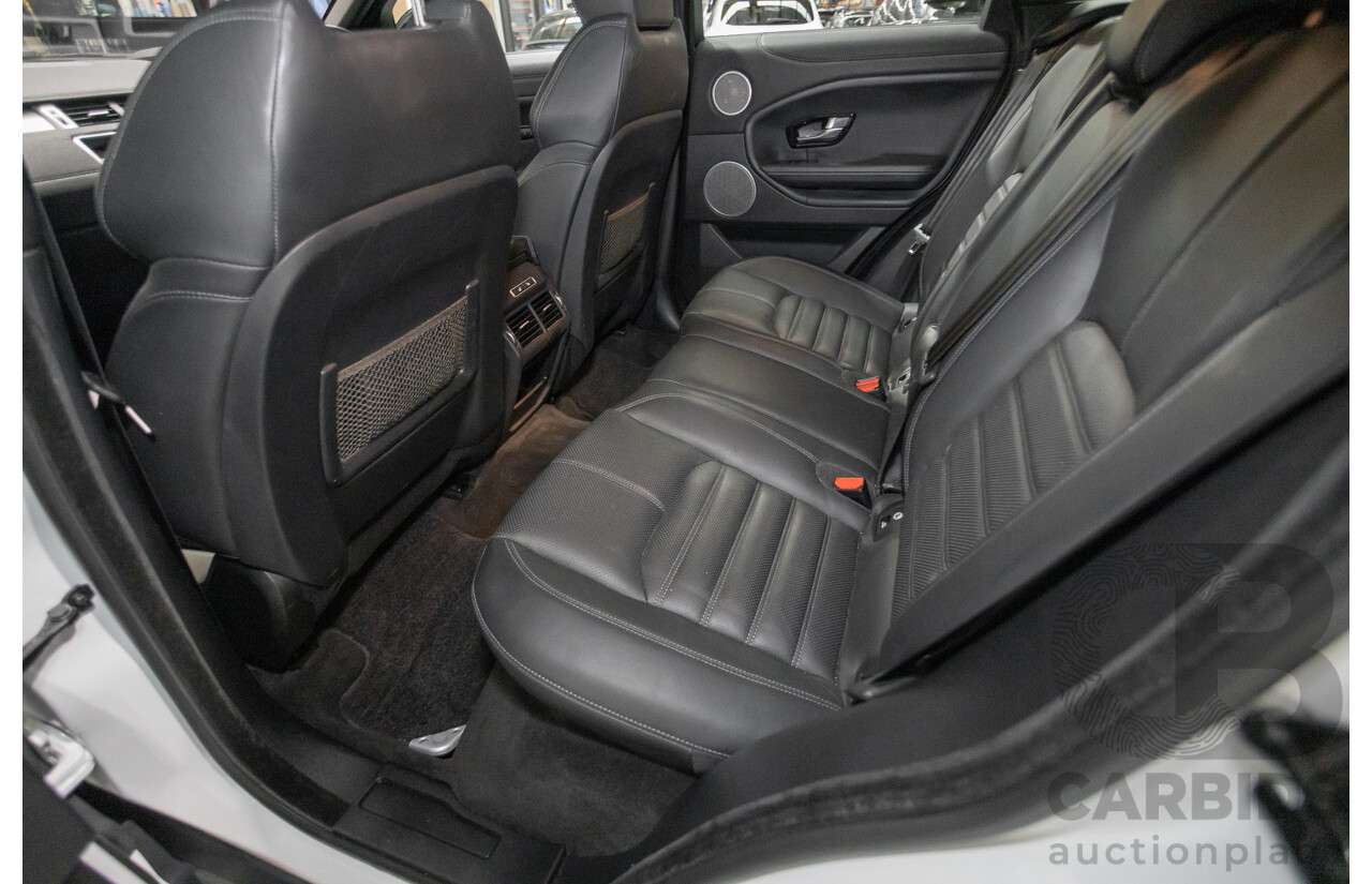 9/2018 Range Rover Evoque TD4 180 HSE Dynamic (AWD) LV MY17 5D Wagon Fuji White Turbo Diesel 2.0L