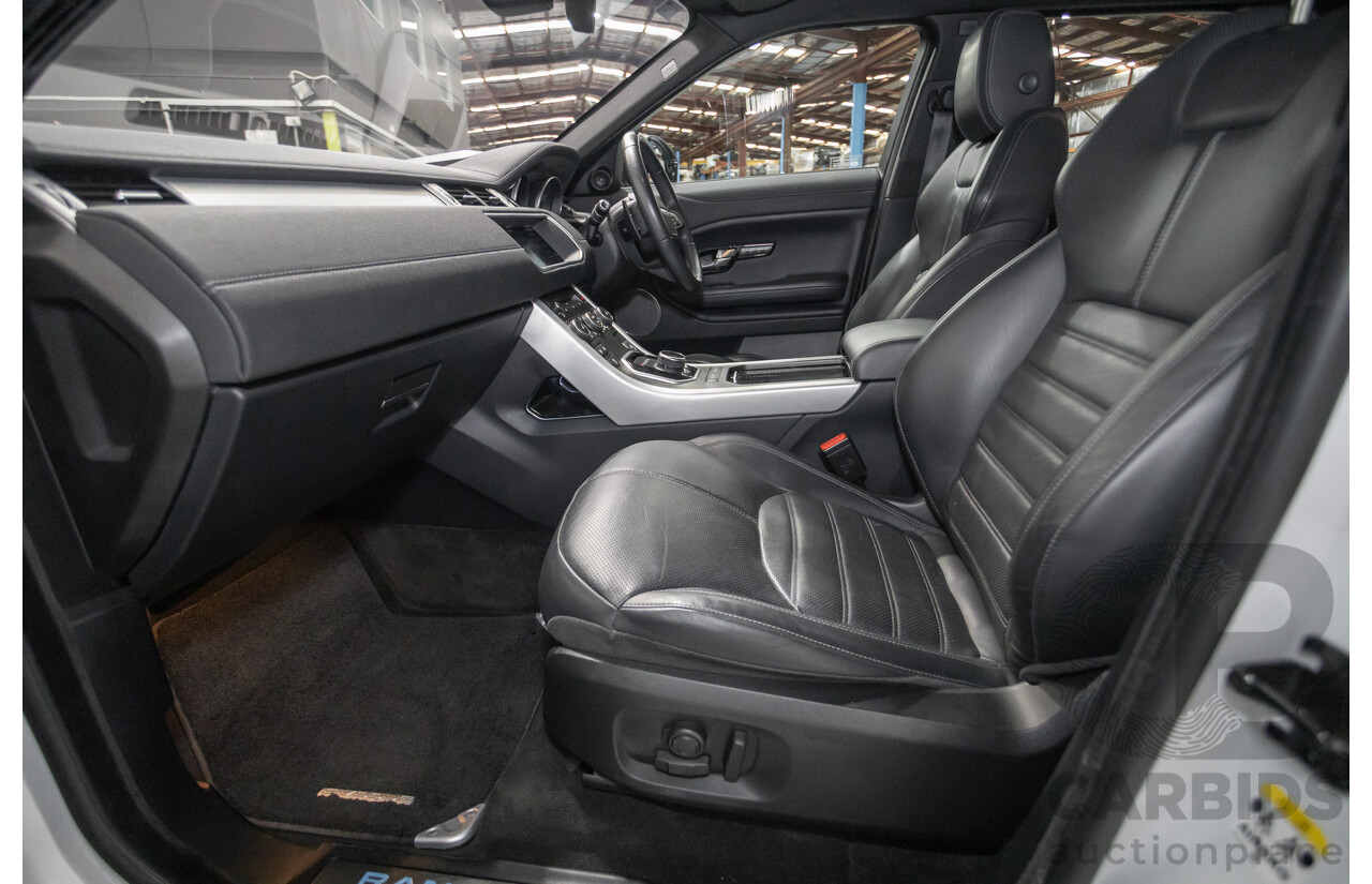 9/2018 Range Rover Evoque TD4 180 HSE Dynamic (AWD) LV MY17 5D Wagon Fuji White Turbo Diesel 2.0L