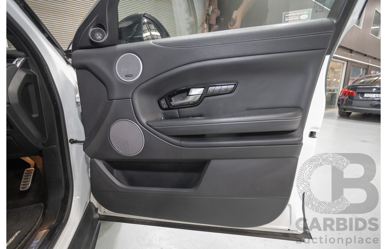 9/2018 Range Rover Evoque TD4 180 HSE Dynamic (AWD) LV MY17 5D Wagon Fuji White Turbo Diesel 2.0L