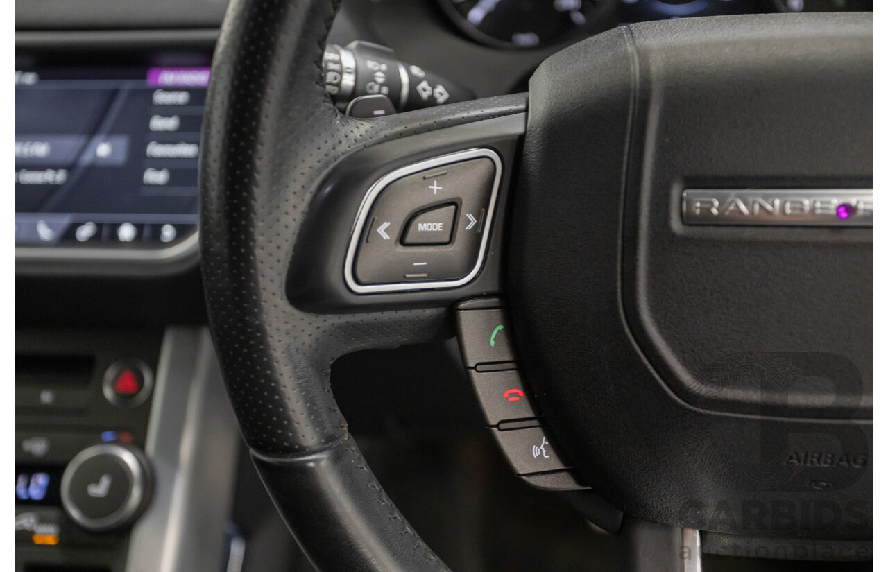 9/2018 Range Rover Evoque TD4 180 HSE Dynamic (AWD) LV MY17 5D Wagon Fuji White Turbo Diesel 2.0L