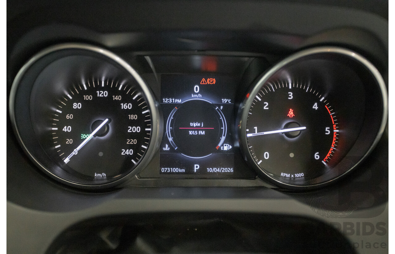 9/2018 Range Rover Evoque TD4 180 HSE Dynamic (AWD) LV MY17 5D Wagon Fuji White Turbo Diesel 2.0L