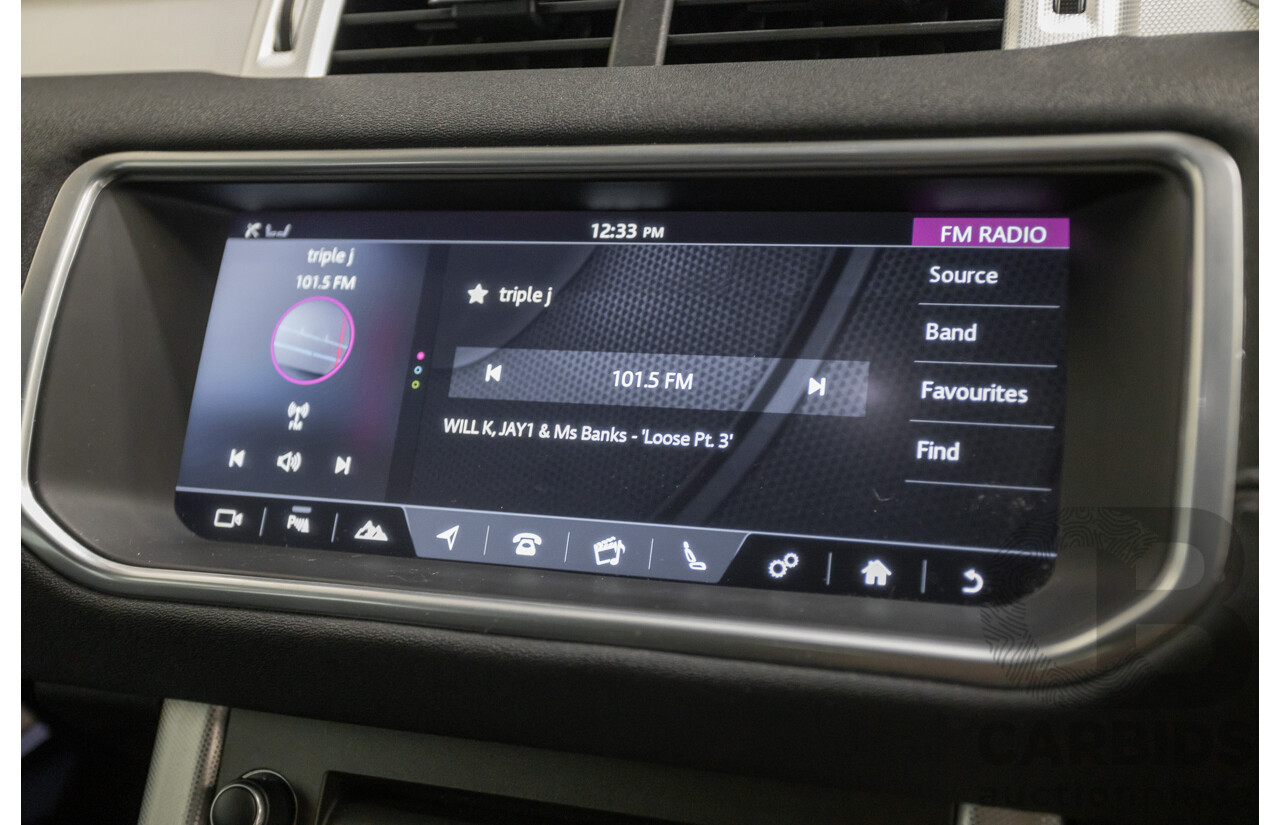 9/2018 Range Rover Evoque TD4 180 HSE Dynamic (AWD) LV MY17 5D Wagon Fuji White Turbo Diesel 2.0L