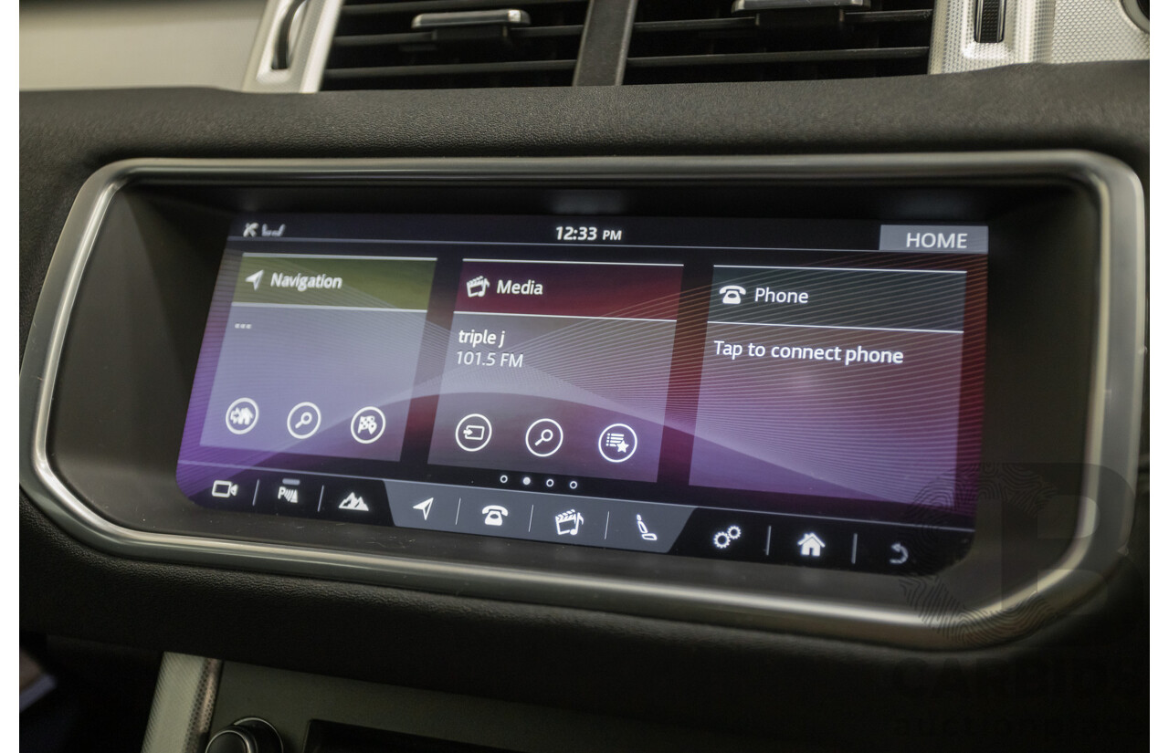 9/2018 Range Rover Evoque TD4 180 HSE Dynamic (AWD) LV MY17 5D Wagon Fuji White Turbo Diesel 2.0L