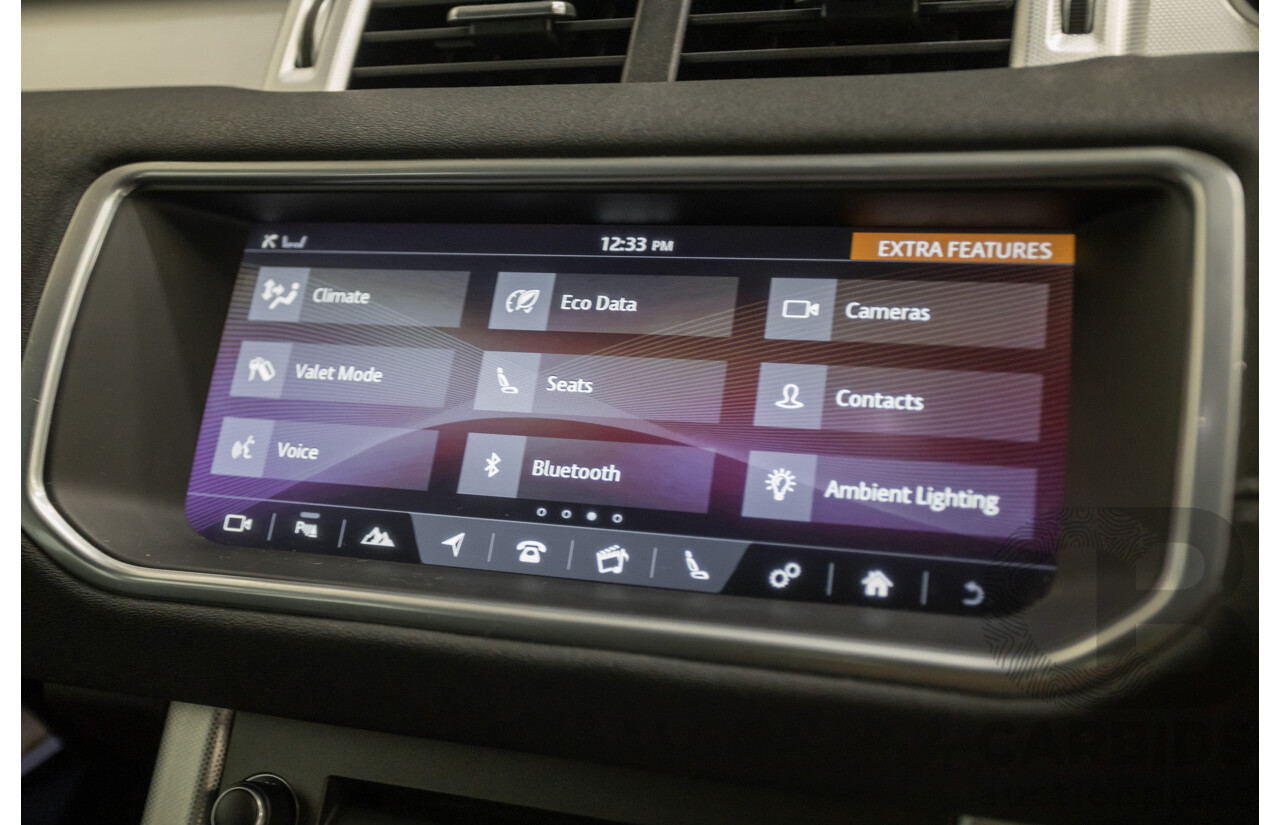 9/2018 Range Rover Evoque TD4 180 HSE Dynamic (AWD) LV MY17 5D Wagon Fuji White Turbo Diesel 2.0L