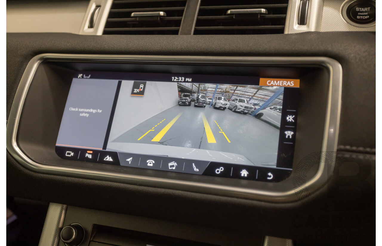 9/2018 Range Rover Evoque TD4 180 HSE Dynamic (AWD) LV MY17 5D Wagon Fuji White Turbo Diesel 2.0L