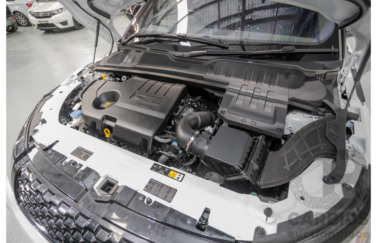 9/2018 Range Rover Evoque TD4 180 HSE Dynamic (AWD) LV MY17 5D Wagon Fuji White Turbo Diesel 2.0L