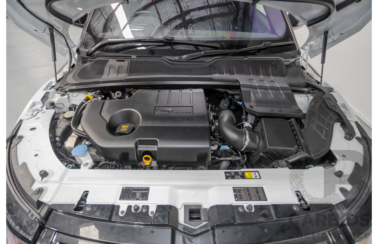 9/2018 Range Rover Evoque TD4 180 HSE Dynamic (AWD) LV MY17 5D Wagon Fuji White Turbo Diesel 2.0L