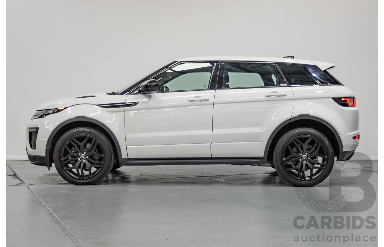 9/2018 Range Rover Evoque TD4 180 HSE Dynamic (AWD) LV MY17 5D Wagon Fuji White Turbo Diesel 2.0L