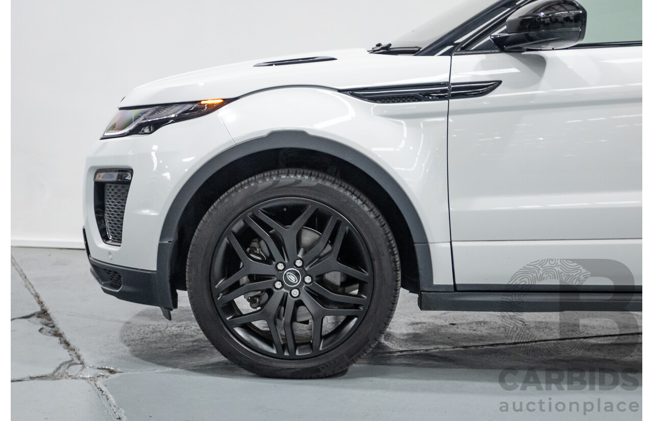 9/2018 Range Rover Evoque TD4 180 HSE Dynamic (AWD) LV MY17 5D Wagon Fuji White Turbo Diesel 2.0L
