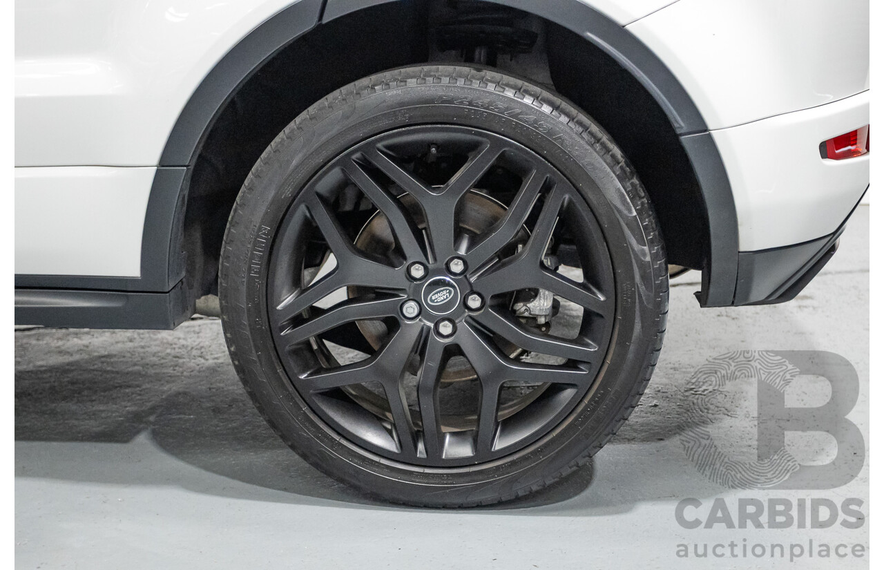 9/2018 Range Rover Evoque TD4 180 HSE Dynamic (AWD) LV MY17 5D Wagon Fuji White Turbo Diesel 2.0L