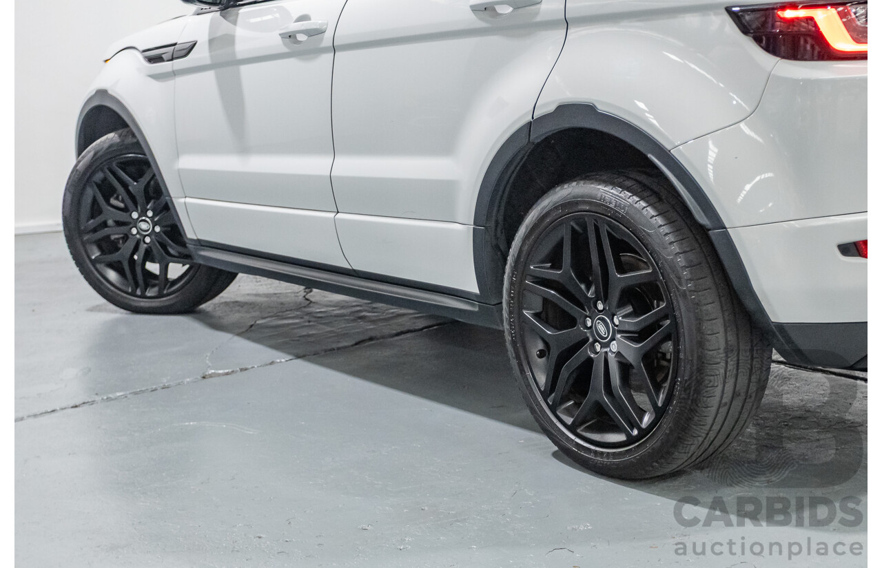9/2018 Range Rover Evoque TD4 180 HSE Dynamic (AWD) LV MY17 5D Wagon Fuji White Turbo Diesel 2.0L