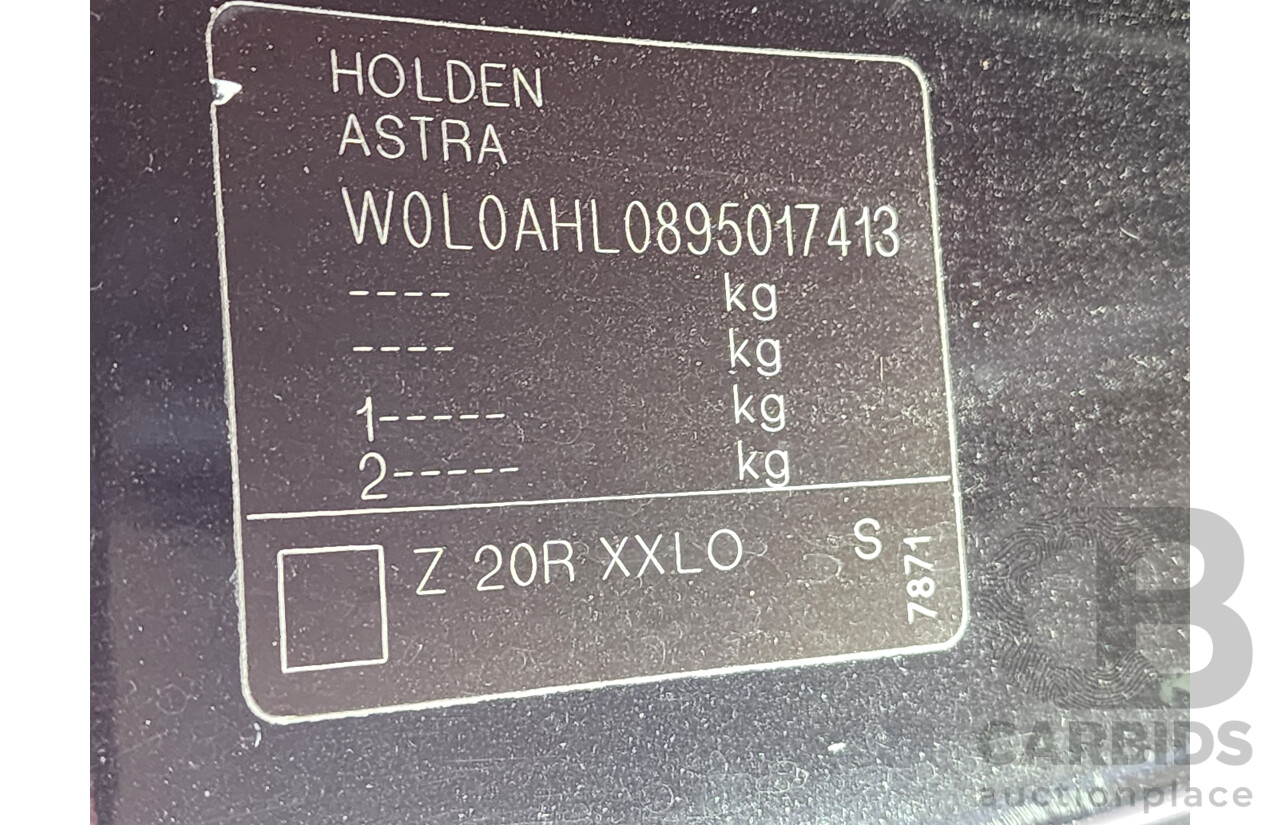 1/2009 Hsv VXR   3d Hatchback Black 2.0L