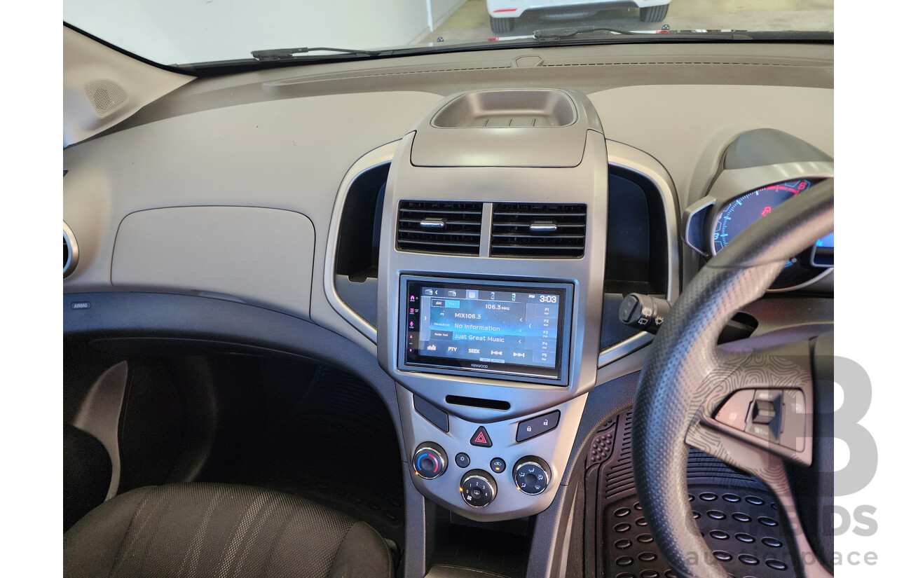 8/2012 Holden Barina  TM 5d Hatchback Black 1.6L