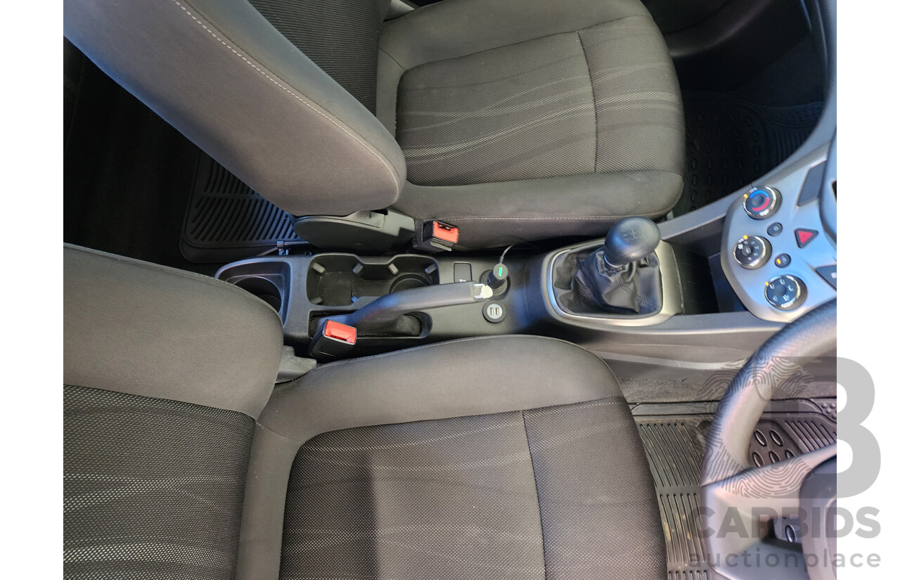 8/2012 Holden Barina  TM 5d Hatchback Black 1.6L