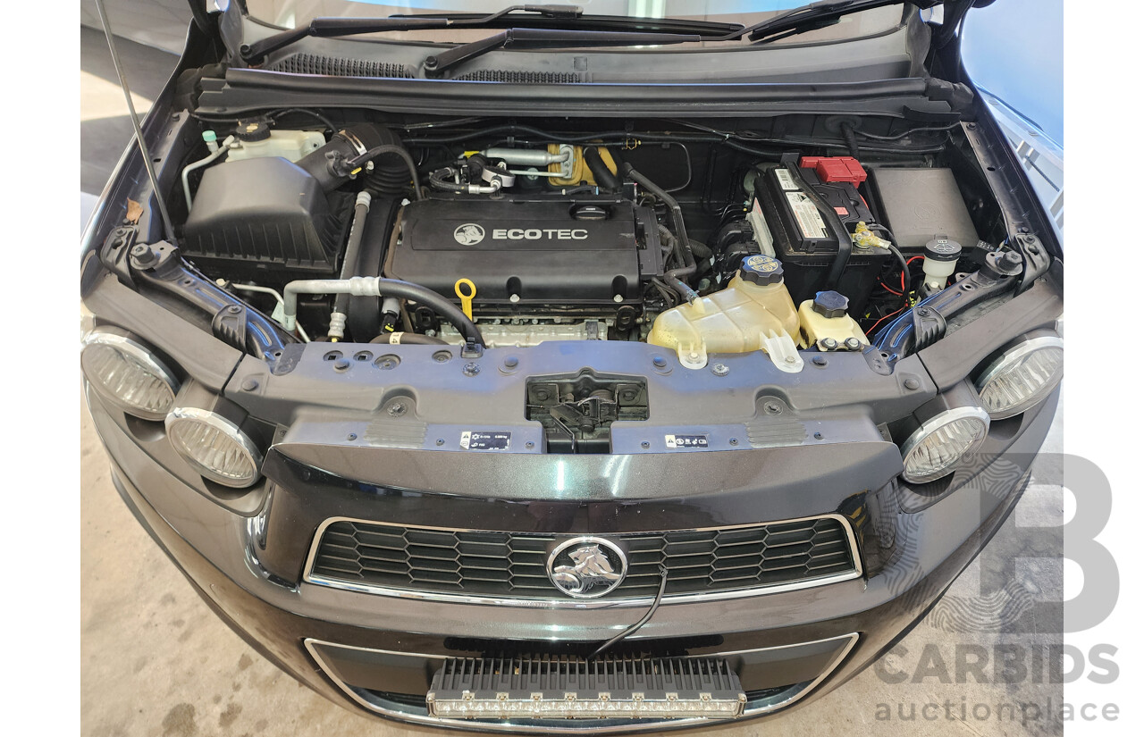 8/2012 Holden Barina  TM 5d Hatchback Black 1.6L