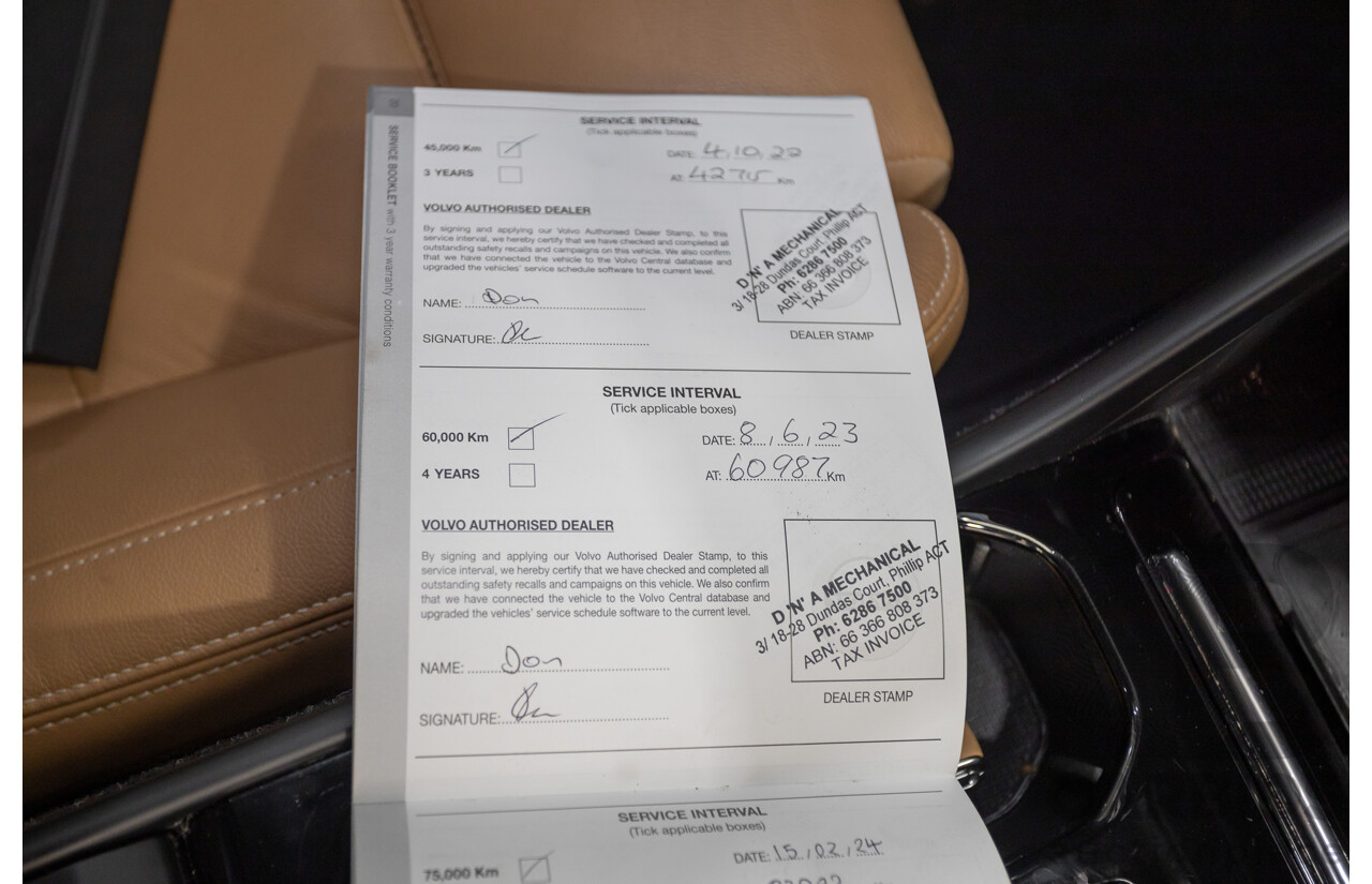 10/2019 Volvo XC40 T4 Inscription (AWD) 536 MY20 4D Wagon Pebble Grey Metallic Turbo 2.0L