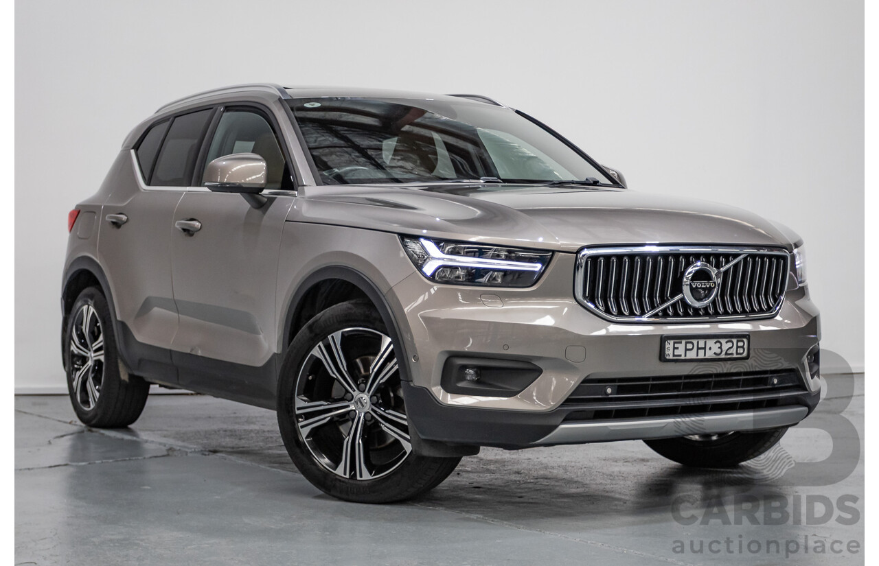 10/2019 Volvo XC40 T4 Inscription (AWD) 536 MY20 4D Wagon Pebble Grey Metallic Turbo 2.0L