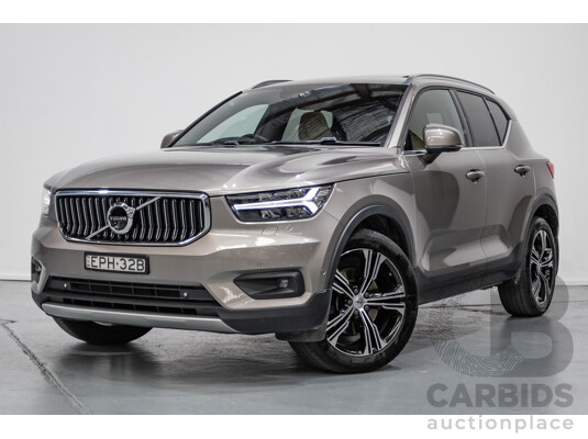 10/2019 Volvo XC40 T4 Inscription (AWD) 536 MY20 4D Wagon Pebble Grey Metallic Turbo 2.0L
