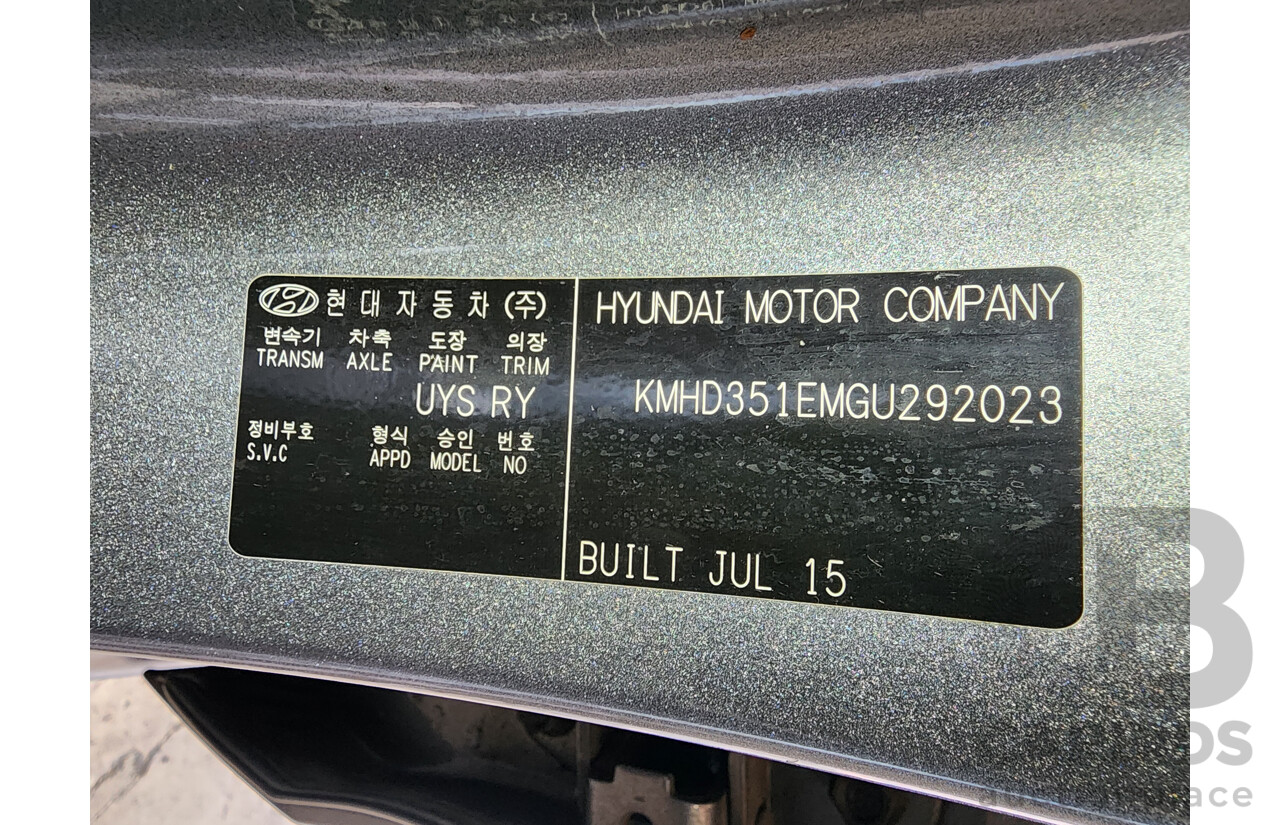 8/2015 Hyundai i30 Active X GD3 SERIES 2 5d Hatchback Grey 1.8L