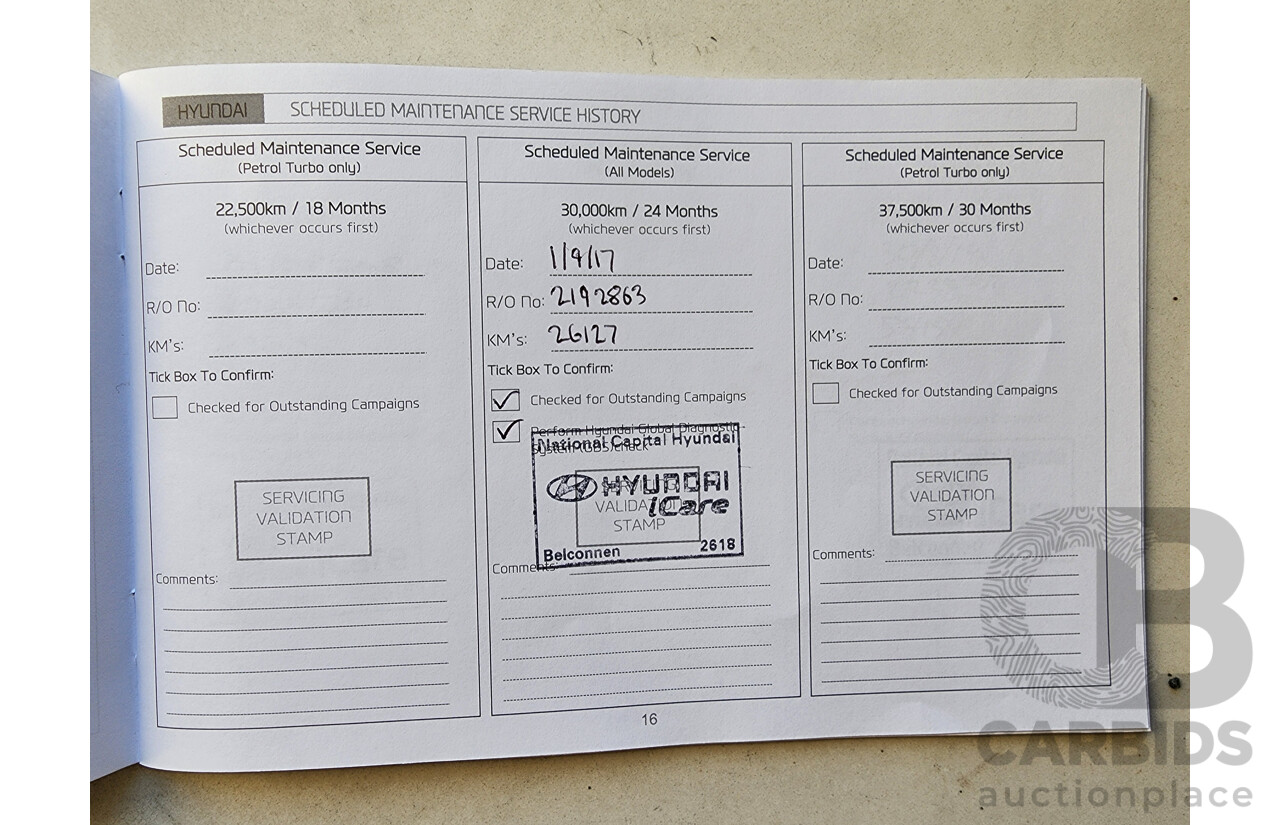 8/2015 Hyundai i30 Active X GD3 SERIES 2 5d Hatchback Grey 1.8L