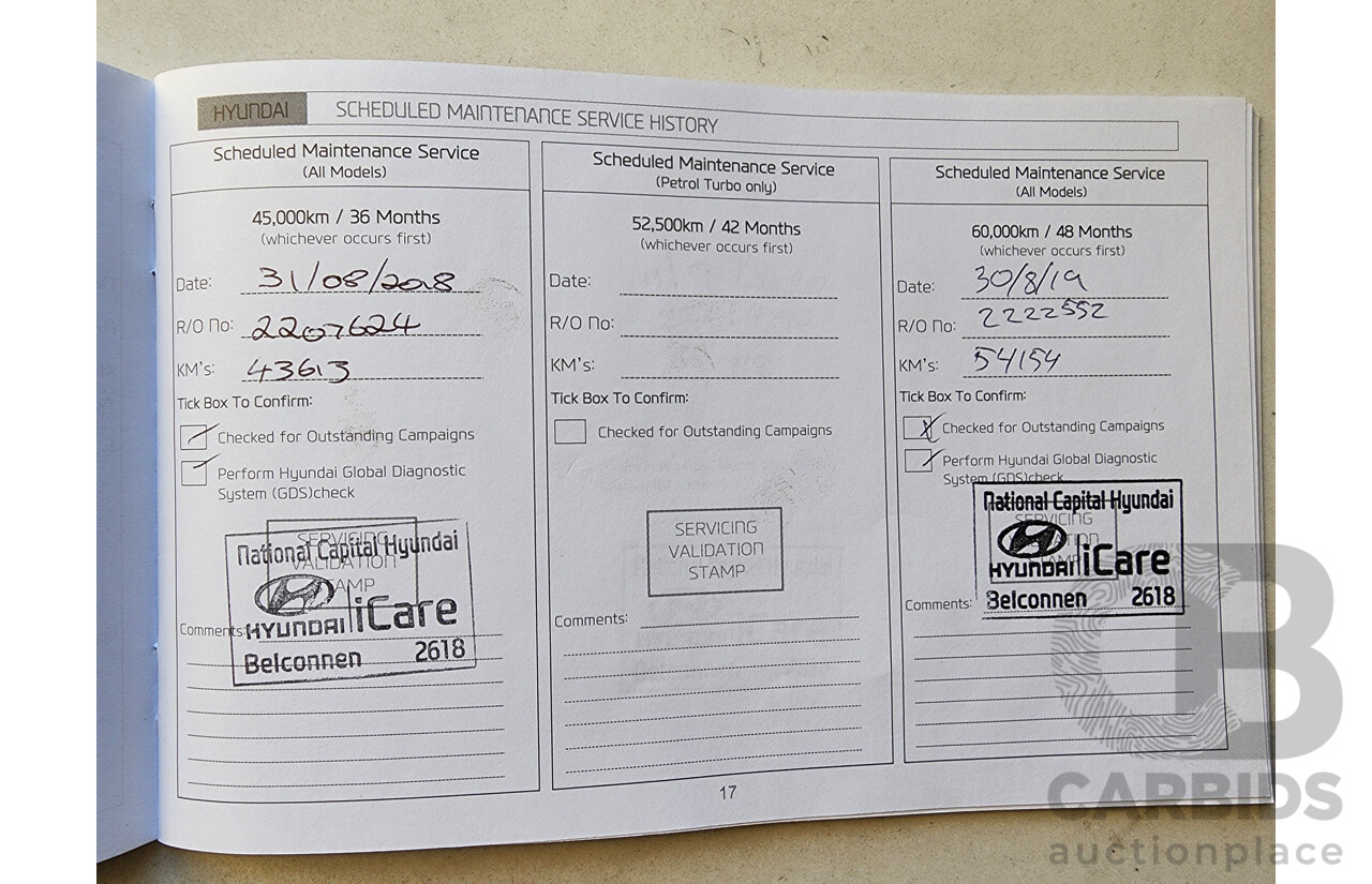 8/2015 Hyundai i30 Active X GD3 SERIES 2 5d Hatchback Grey 1.8L