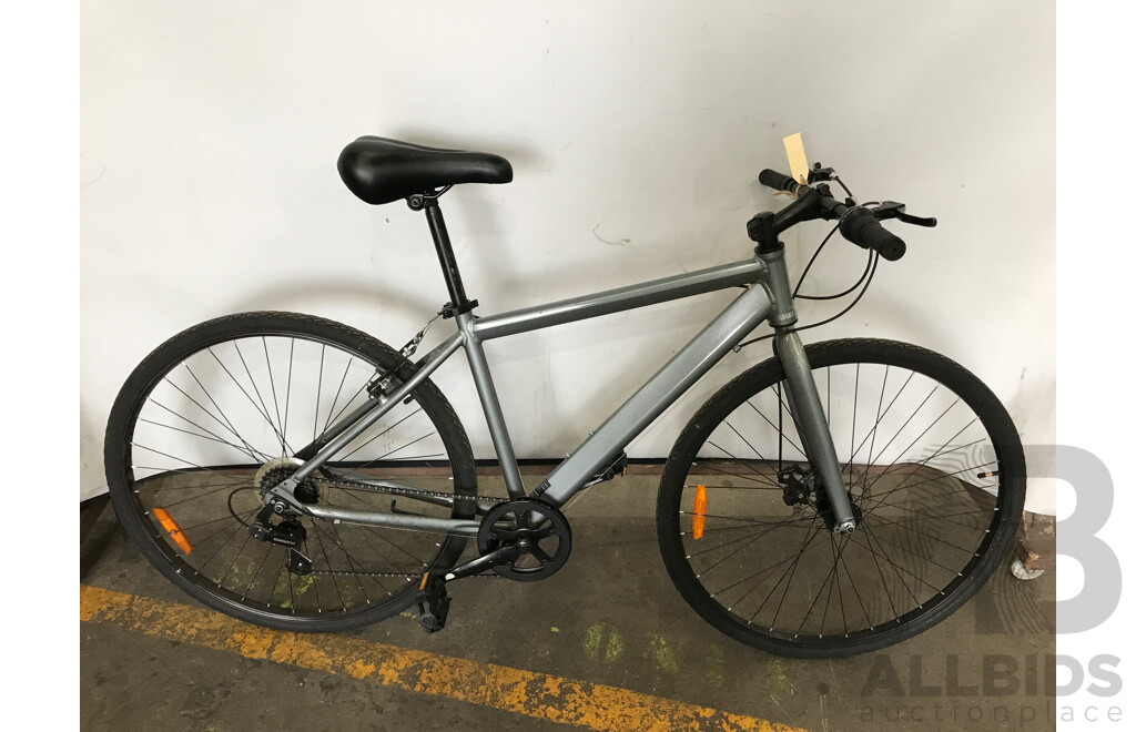 Grey 6 Speed Road Bike