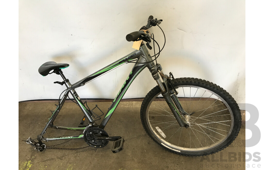 Giant Bike Frame with Missing Tyre