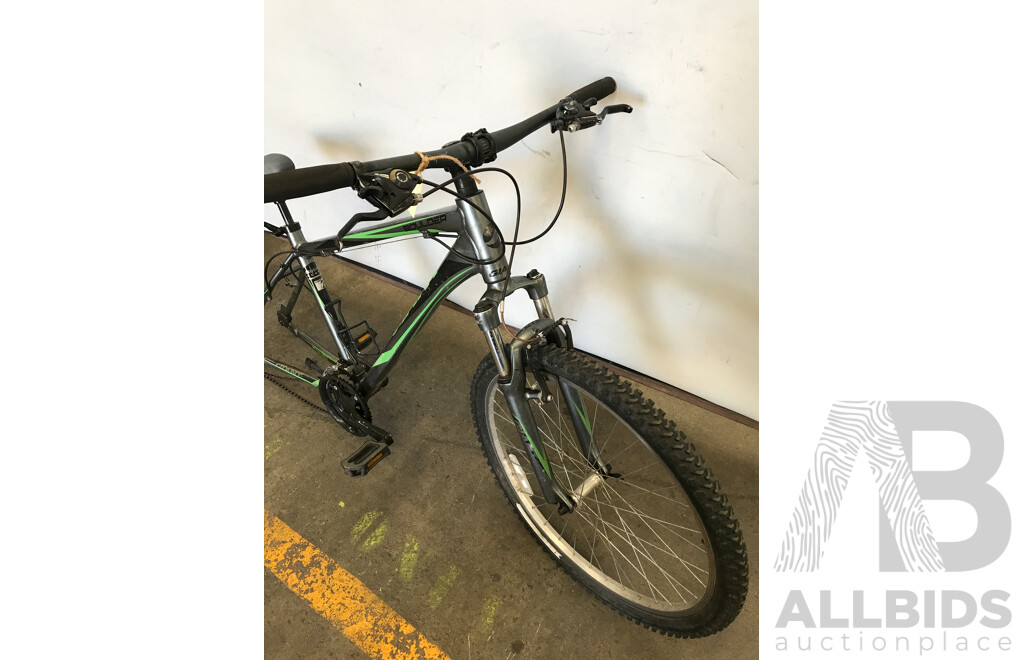 Giant Bike Frame with Missing Tyre