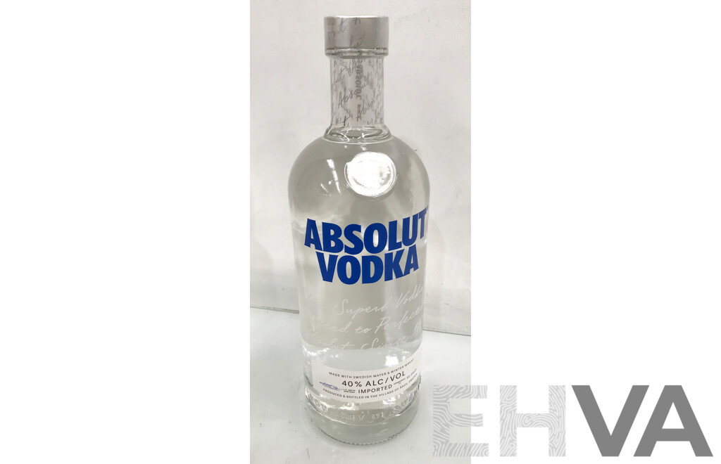 1L Bottle of Absolut Vodka