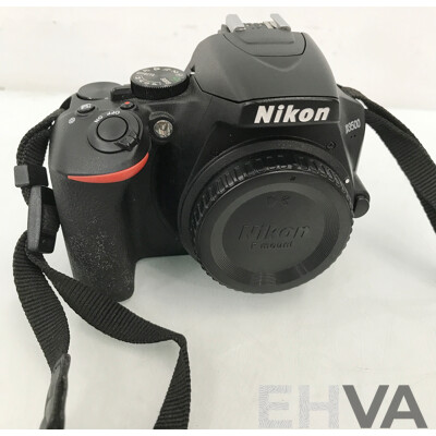 Nikon (D3500) DSLR Camera with NIKKOR 18-55mm and 55-300mm Lenses