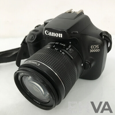 Canon (EOS 3000D) DSLR Camera